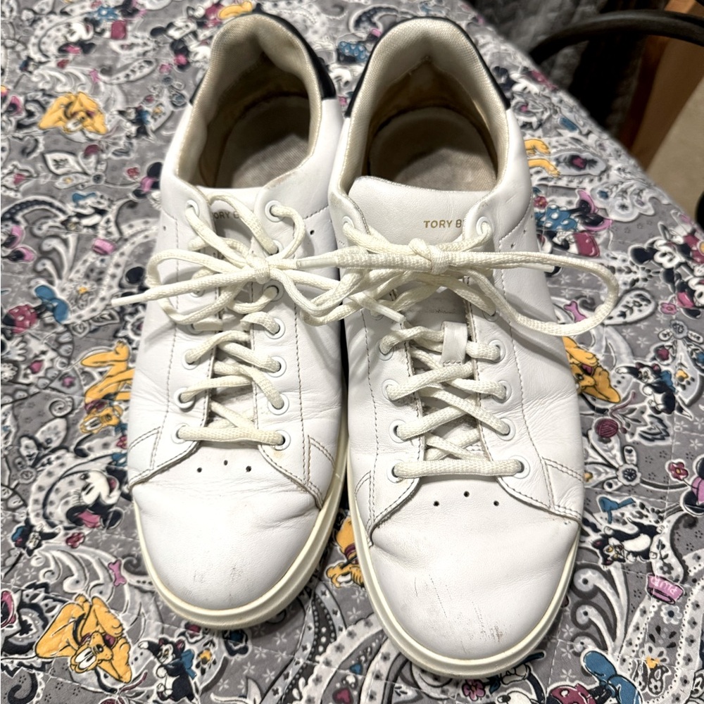 Tory Burch Leather Sneakers